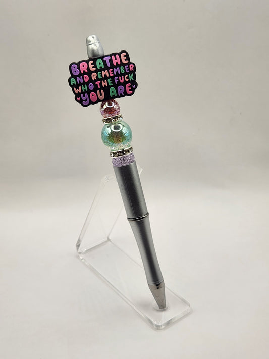 Breathe Beaded Pen