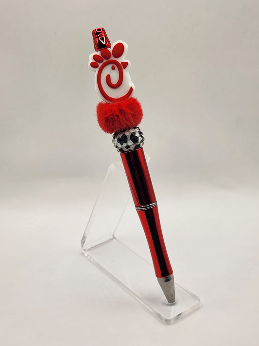 The Big Chick Beaded Pen