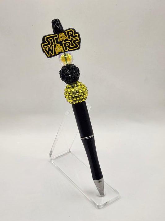 A Far Away Galaxy Beaded Pen