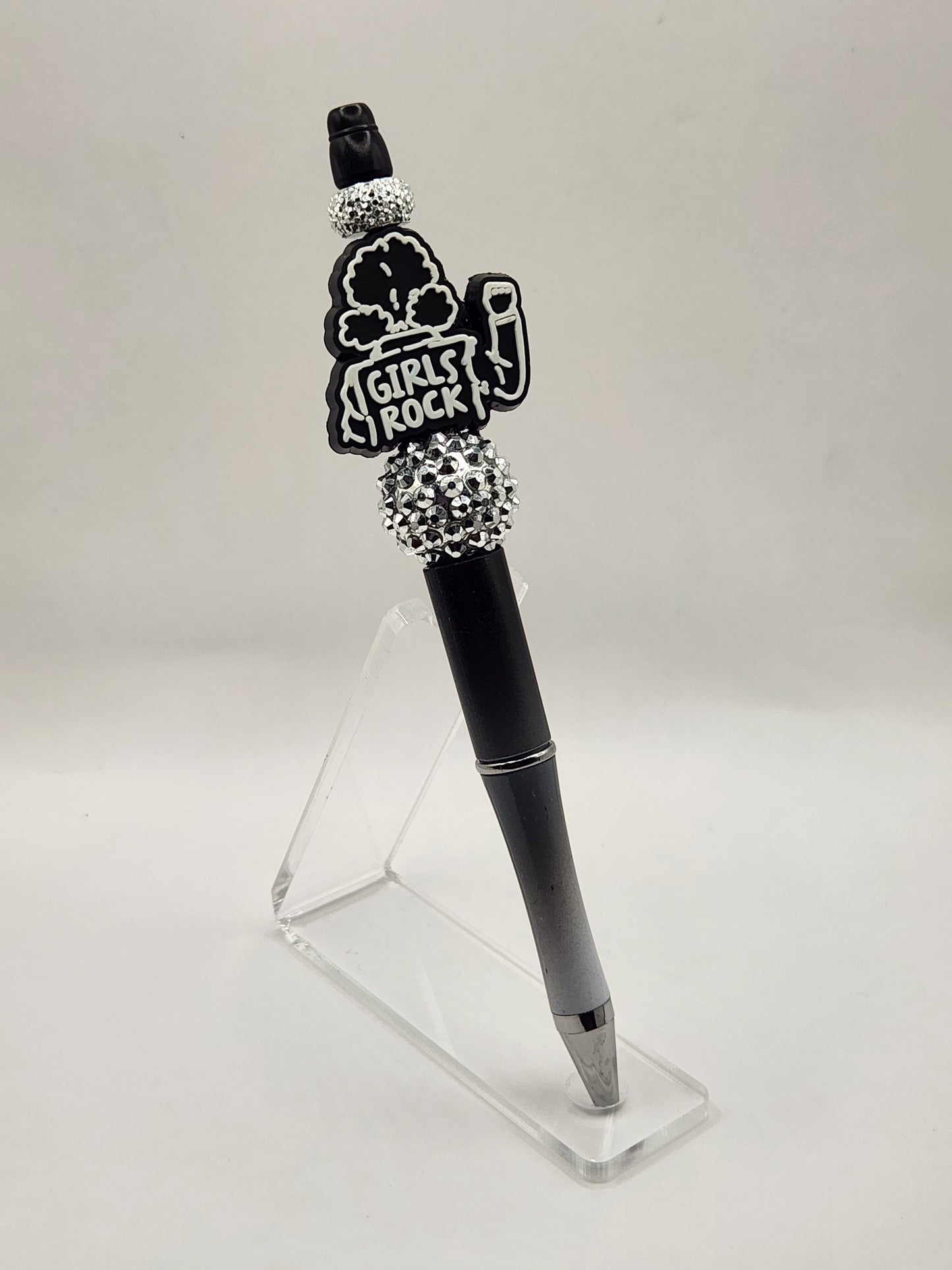 Girls Rock! Beaded Pen