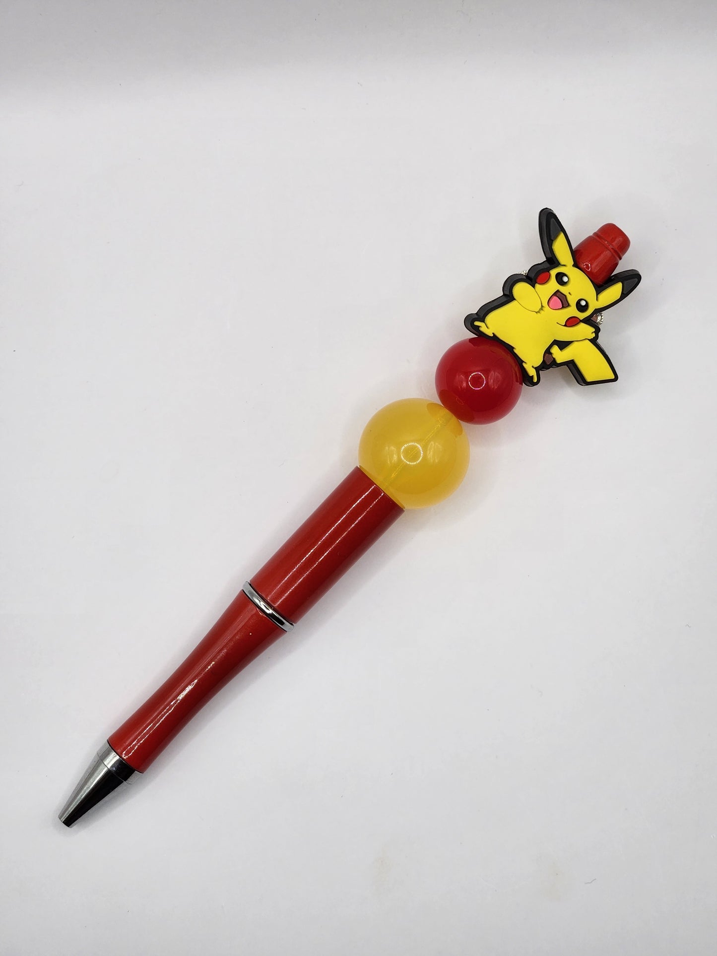 Yellow Creature Beaded Pen