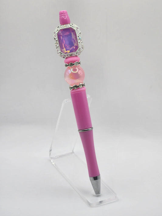 Sparkle Pink Beadable Pen