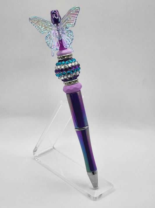 Butterfly Beaded Pen