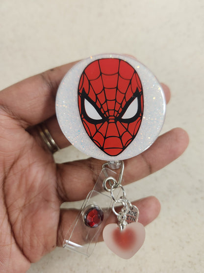 Spiderman Badge Reel/ RN Badge Reel/ Medical Professional Badge Reel/ Cute & Funny Badge Reel/ Custom Gifts